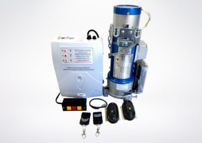 Material para porta de enrolar automática