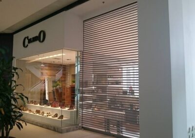 Material para porta de enrolar automática